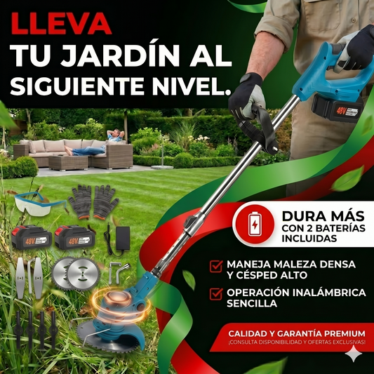 Cortacésped Turbo Inalambrica 48V Dual Battery