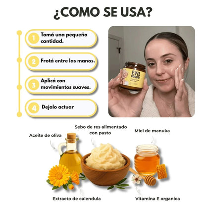 Evil Goods: Bálsamo Hidratante Con Miel De Manuka