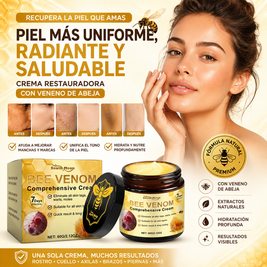 Bee Venom Cream | Crema Restauradora para Manchas, Cicatrices y Marcas de Acné