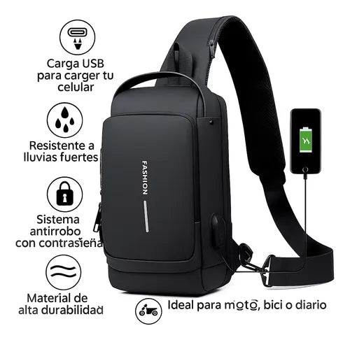 Bolso Antirrobo Impermeable Para Hombres®