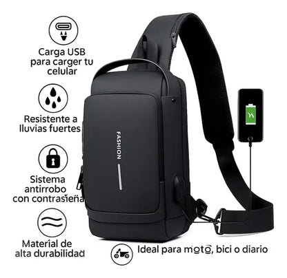 Bolso Antirrobo Impermeable Para Hombres®